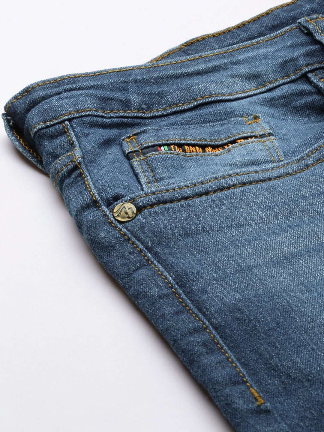 Shop Men Distressed Straight Jeans Online.