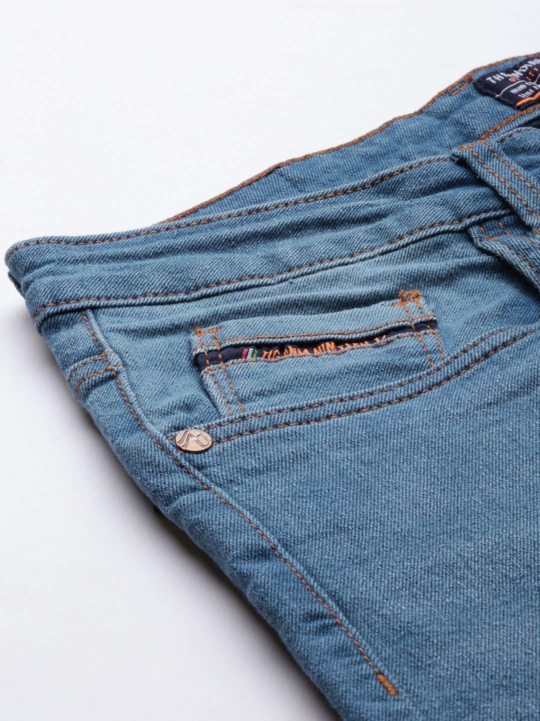 Shop Men Distressed Straight Jeans Online.