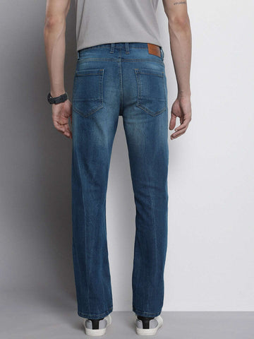 Shop Men Slim Straight Jeans Online.