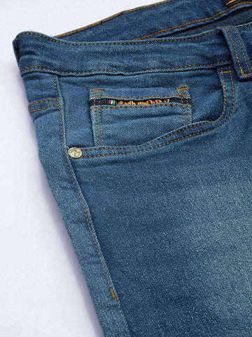 Shop Men Slim Straight Jeans Online.