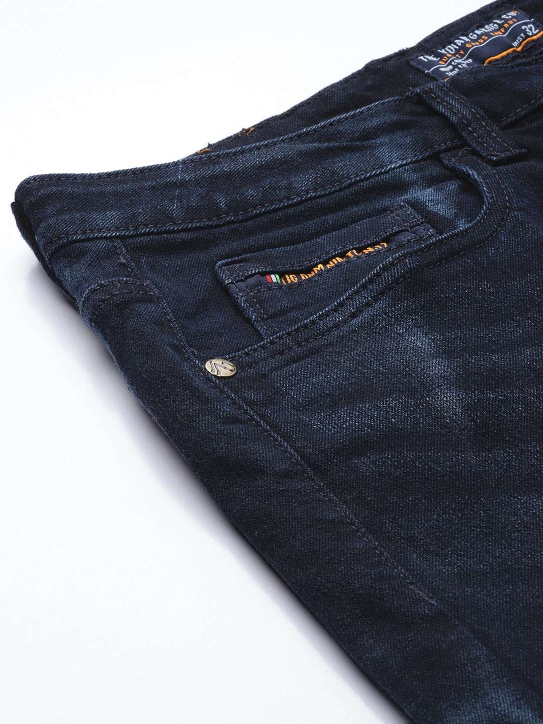 Shop Men Distressed Straight Jeans Online.