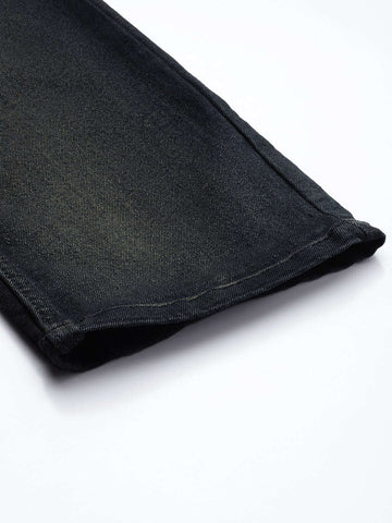 Shop Men Distressed Straight Jeans Online.
