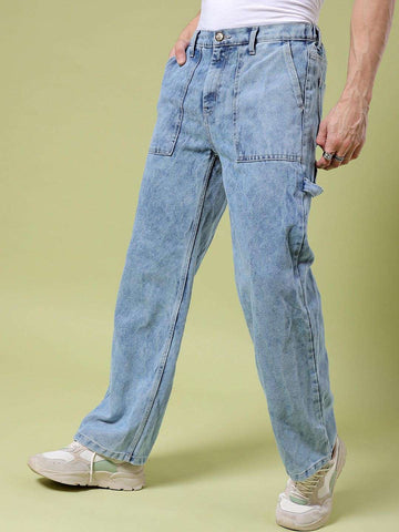 Shop Men Relaxed Fit Jeans Online.