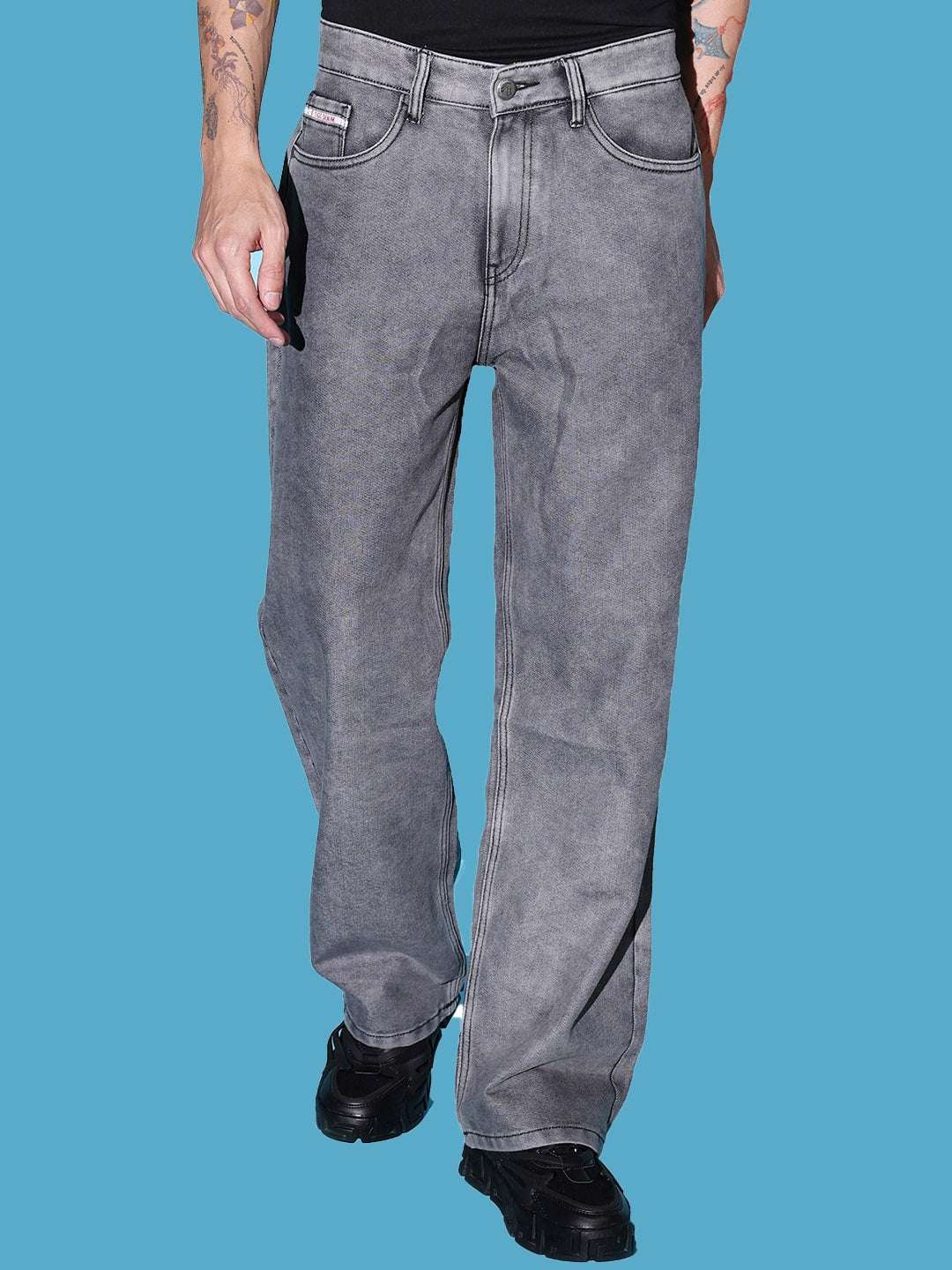 Shop Men Wide Leg Jeans Online.