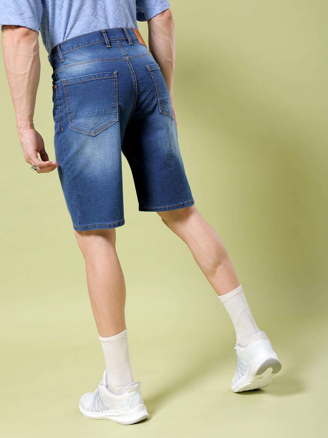 Shop Men Solid Shorts Online.