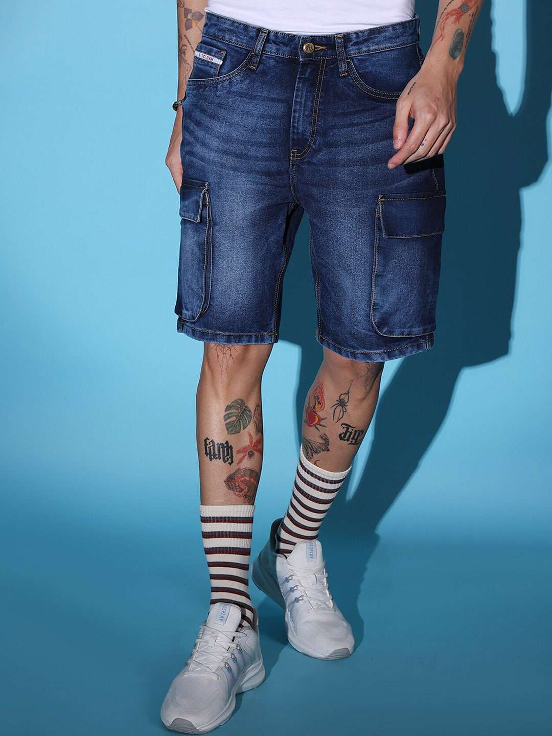 Shop Men Printed Shorts Online.