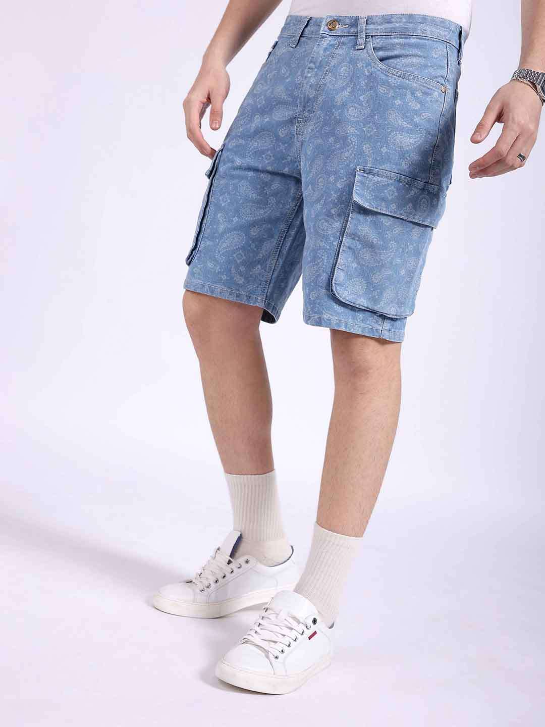 Shop Men Solid Shorts Online.