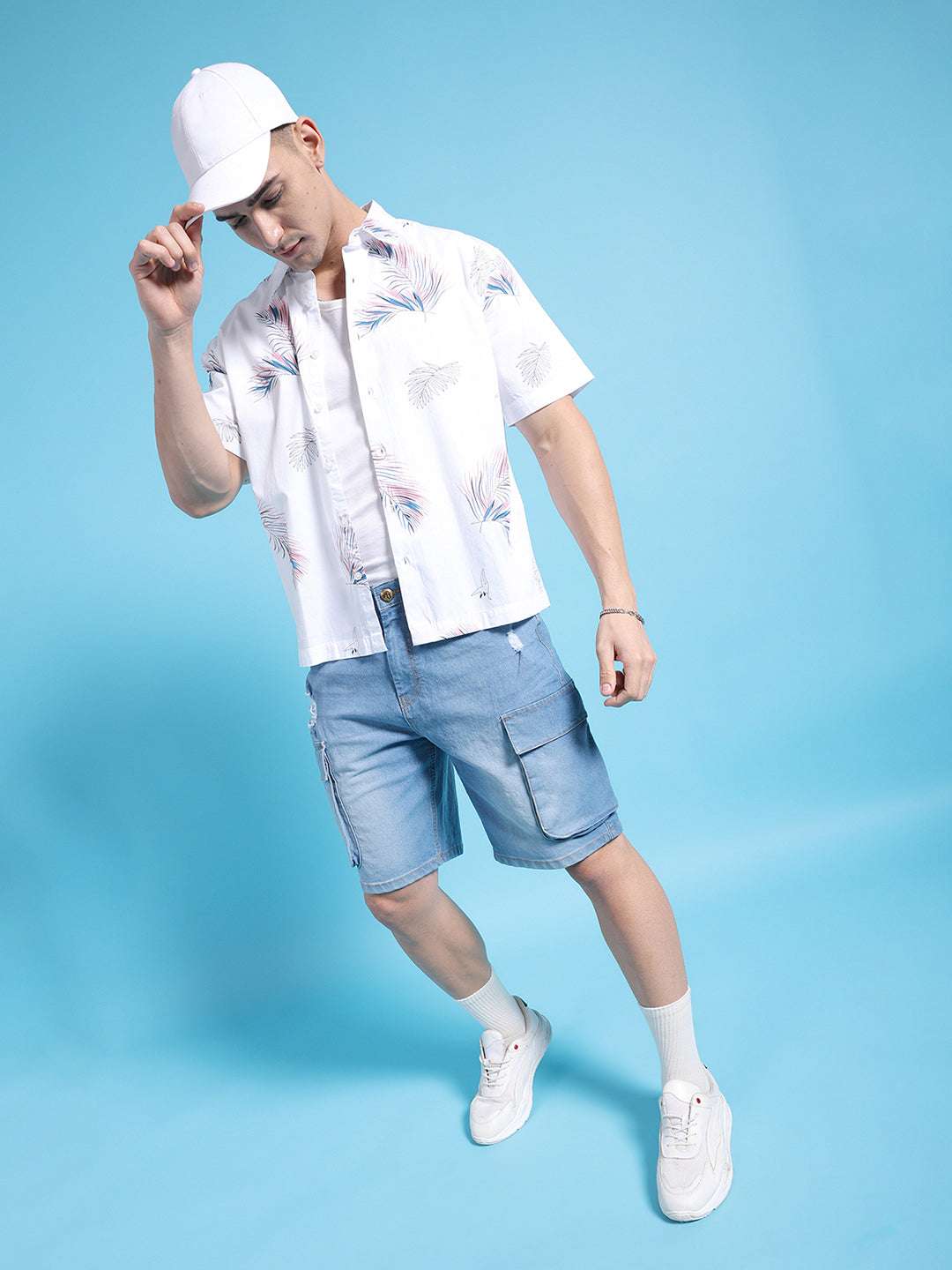 Shop Men Solid Shorts Online.