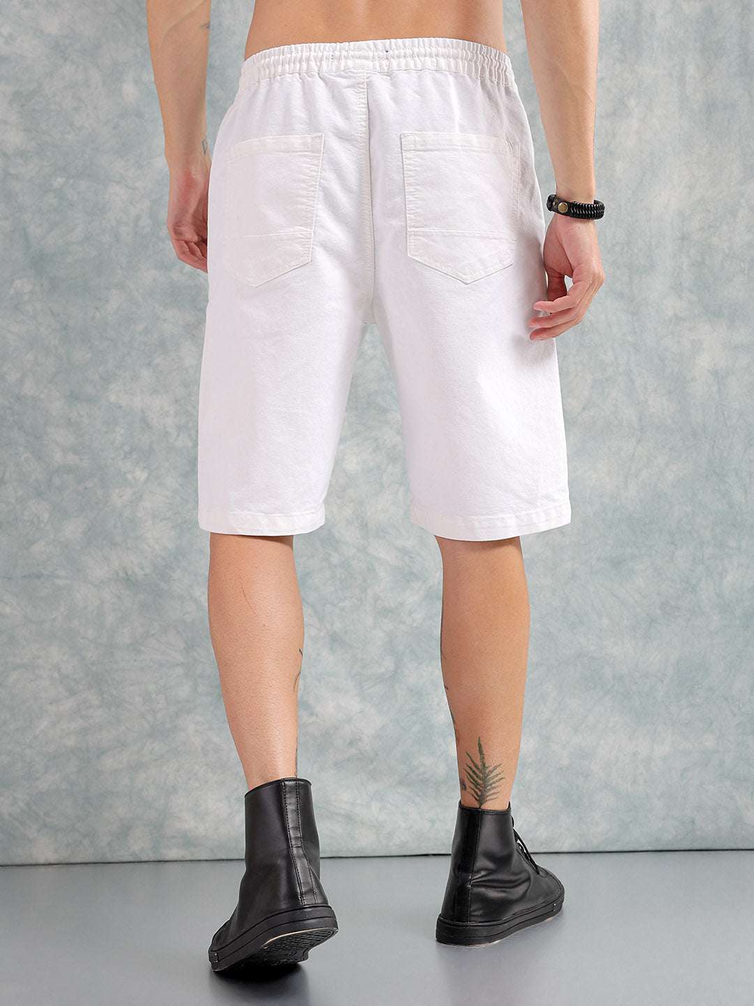 Shop Men Solid Shorts Online.