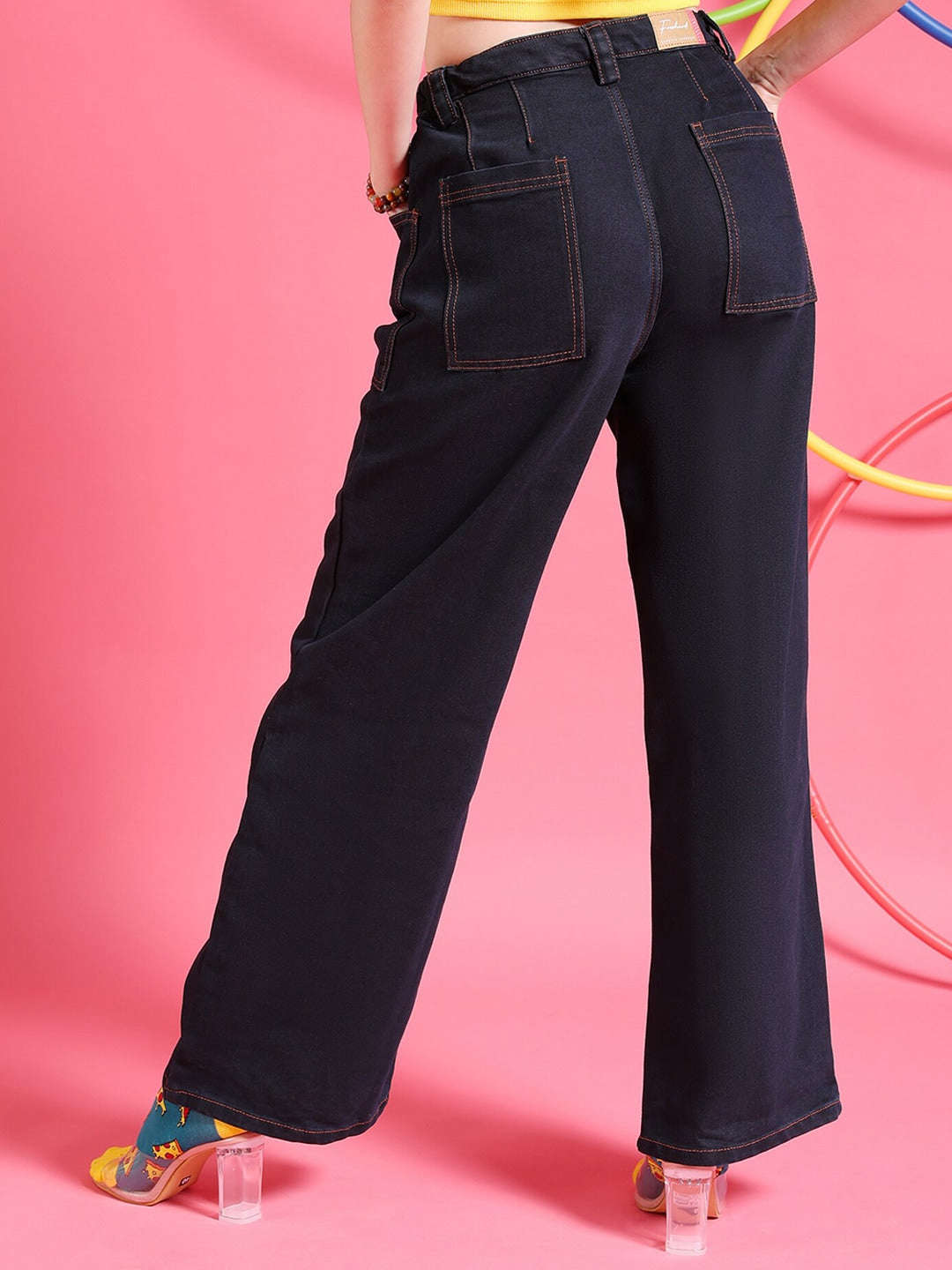 Shop Women Relaxed Fit Jeans Online.