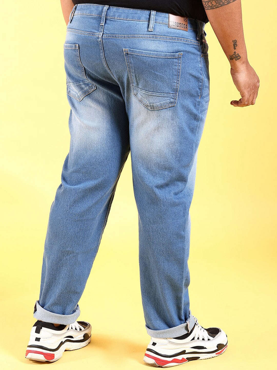 Shop Men Plus Size Slim Fit Jeans Online.