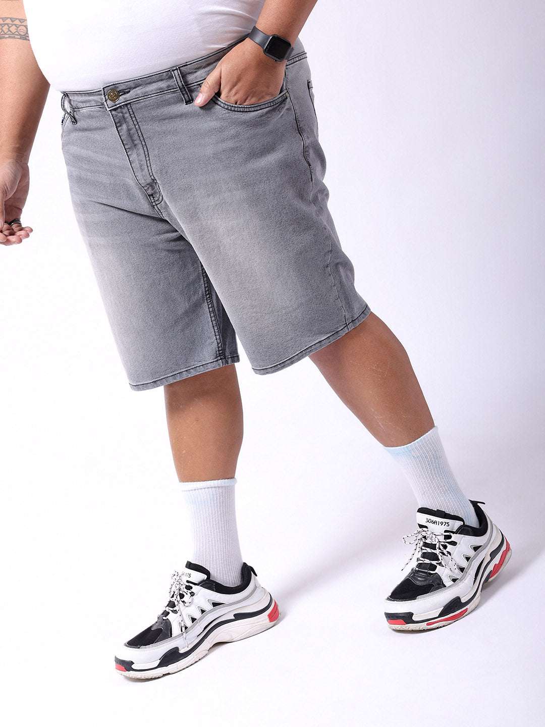 Shop Men Solid Shorts Online.