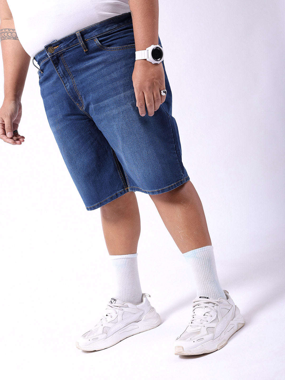 Shop Men Solid Shorts Online.