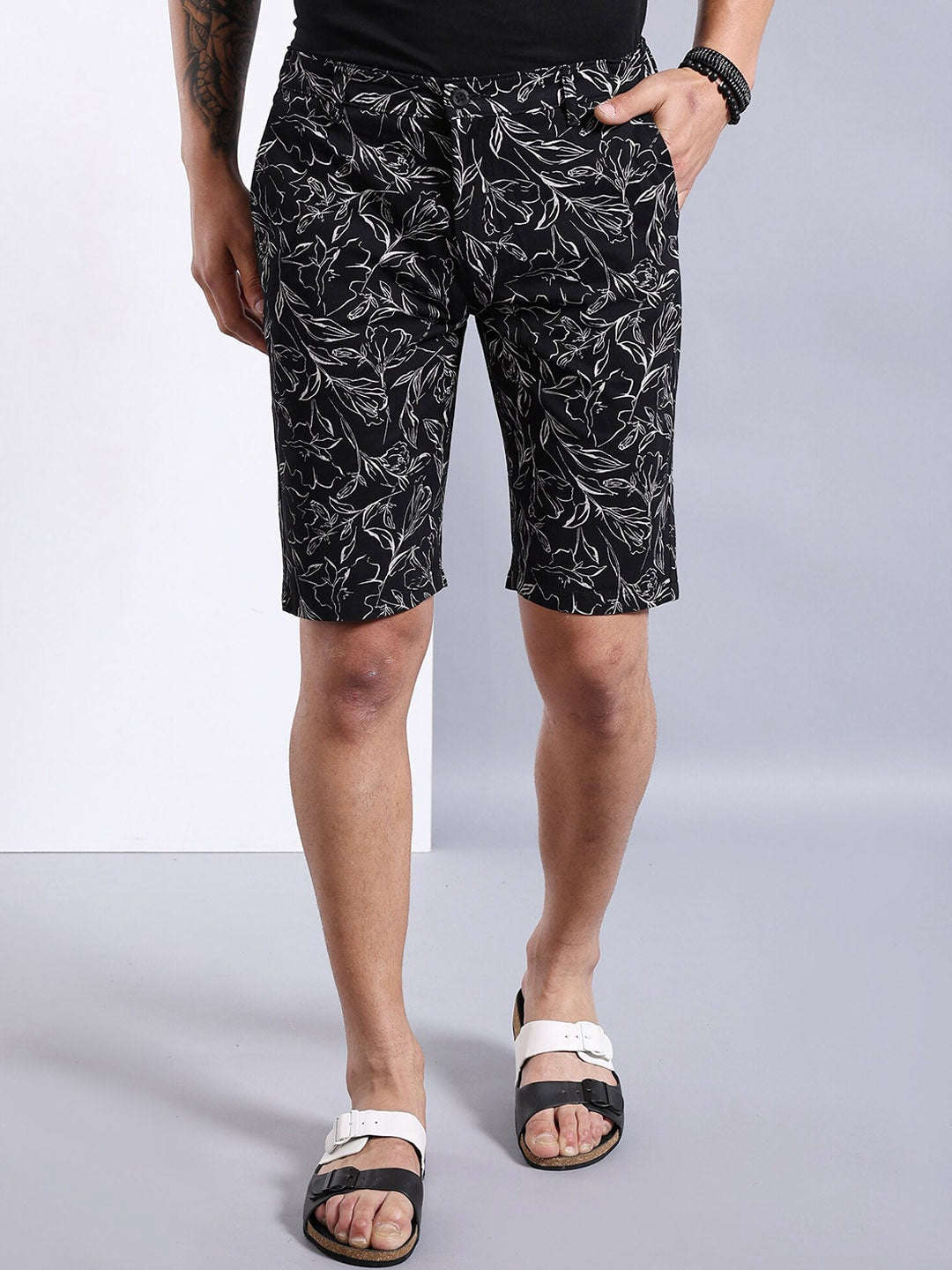 Shop Men Printed Shorts Online.