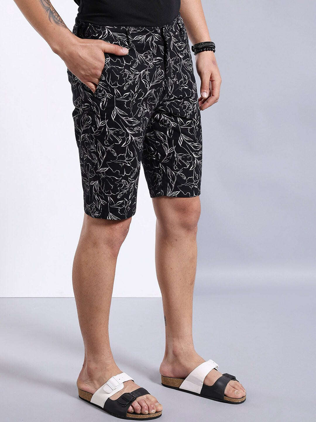 Shop Men Printed Shorts Online.