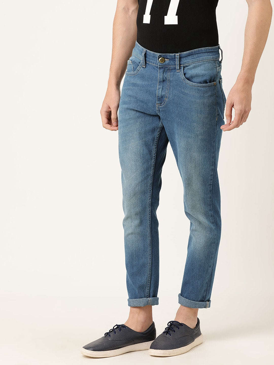 Shop Men Regular Jeans Online.