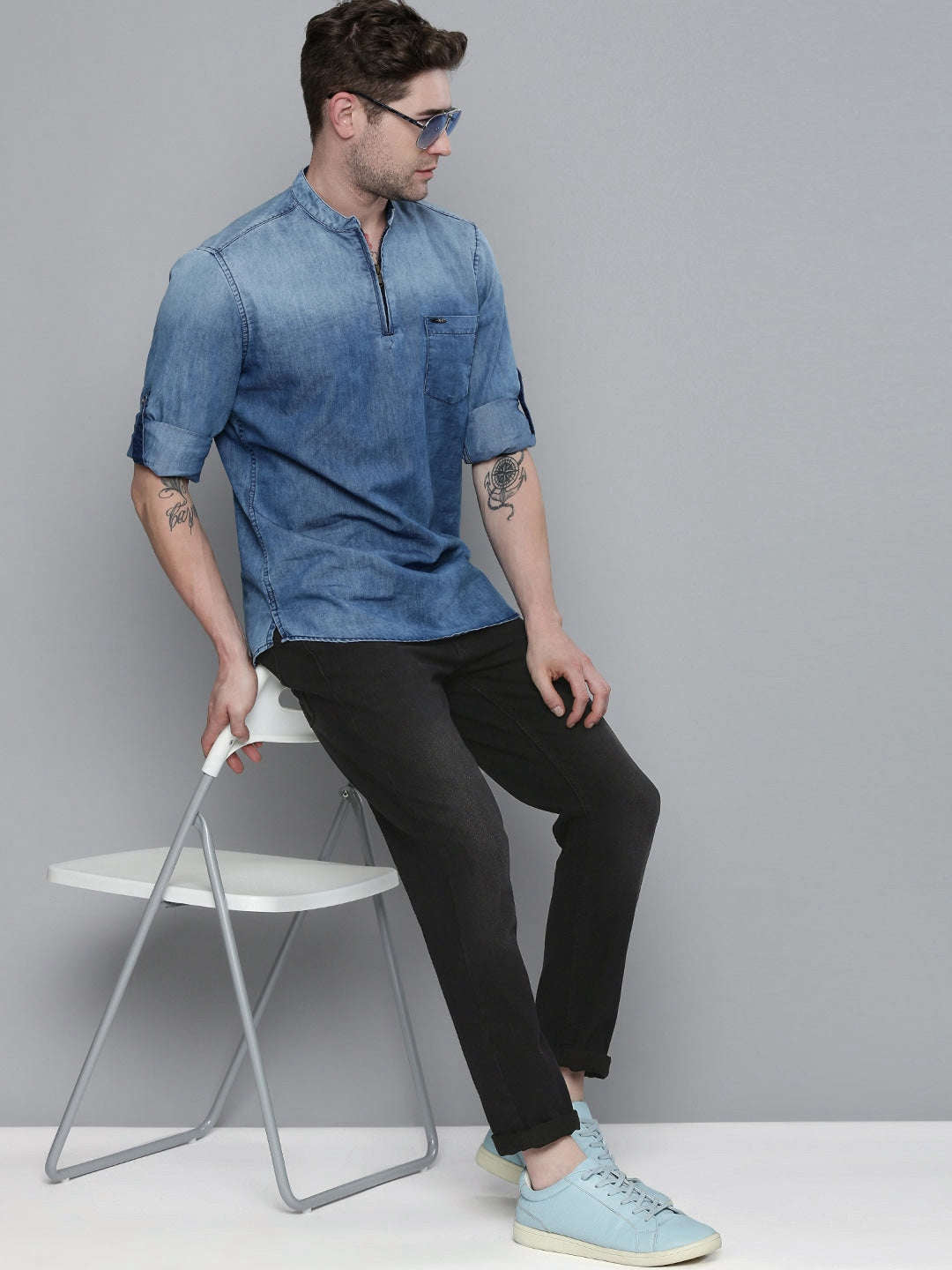 Shop Men Regular Jeans Online.