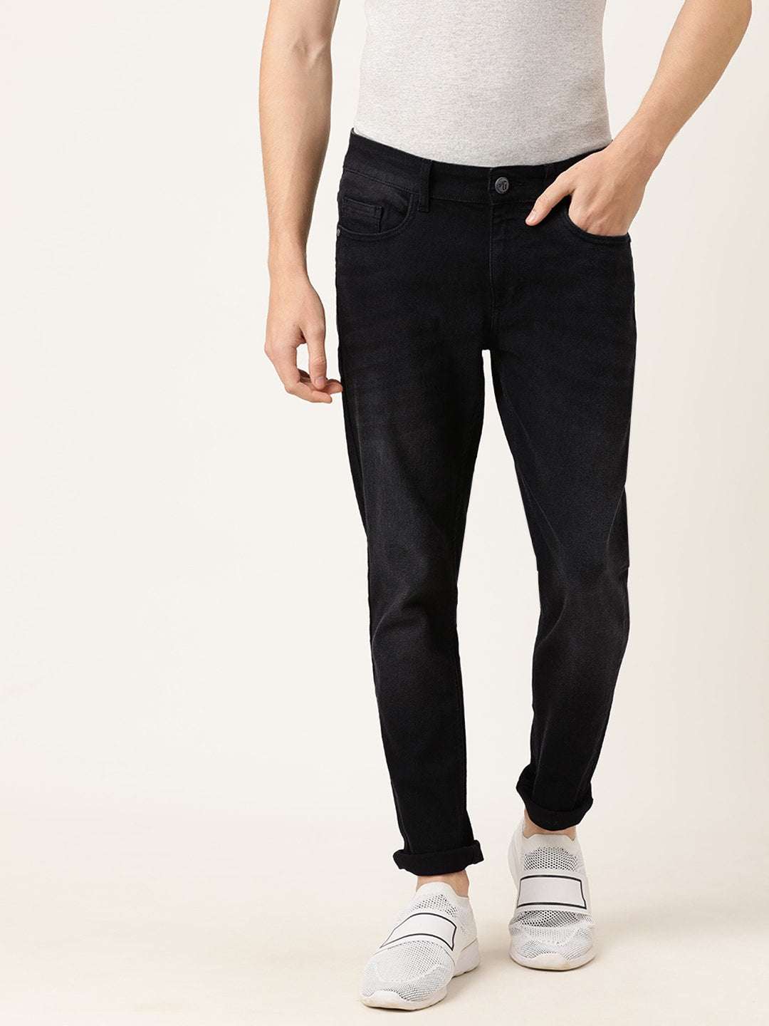 Shop Men Regular Jeans Online.