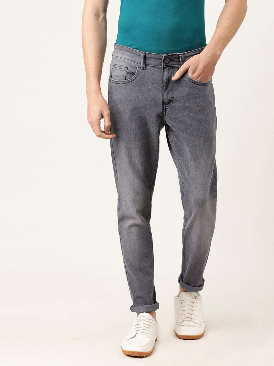 Shop Men Regular Jeans Online.