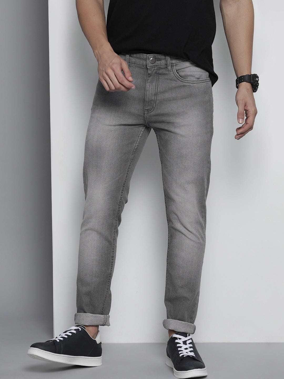 Shop Men Regular Jeans Online.