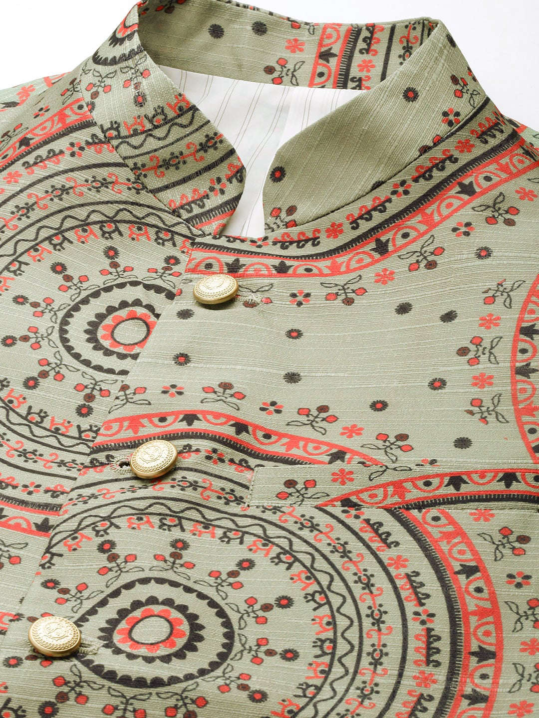 Shop Men's Printed Waistcoat Online.