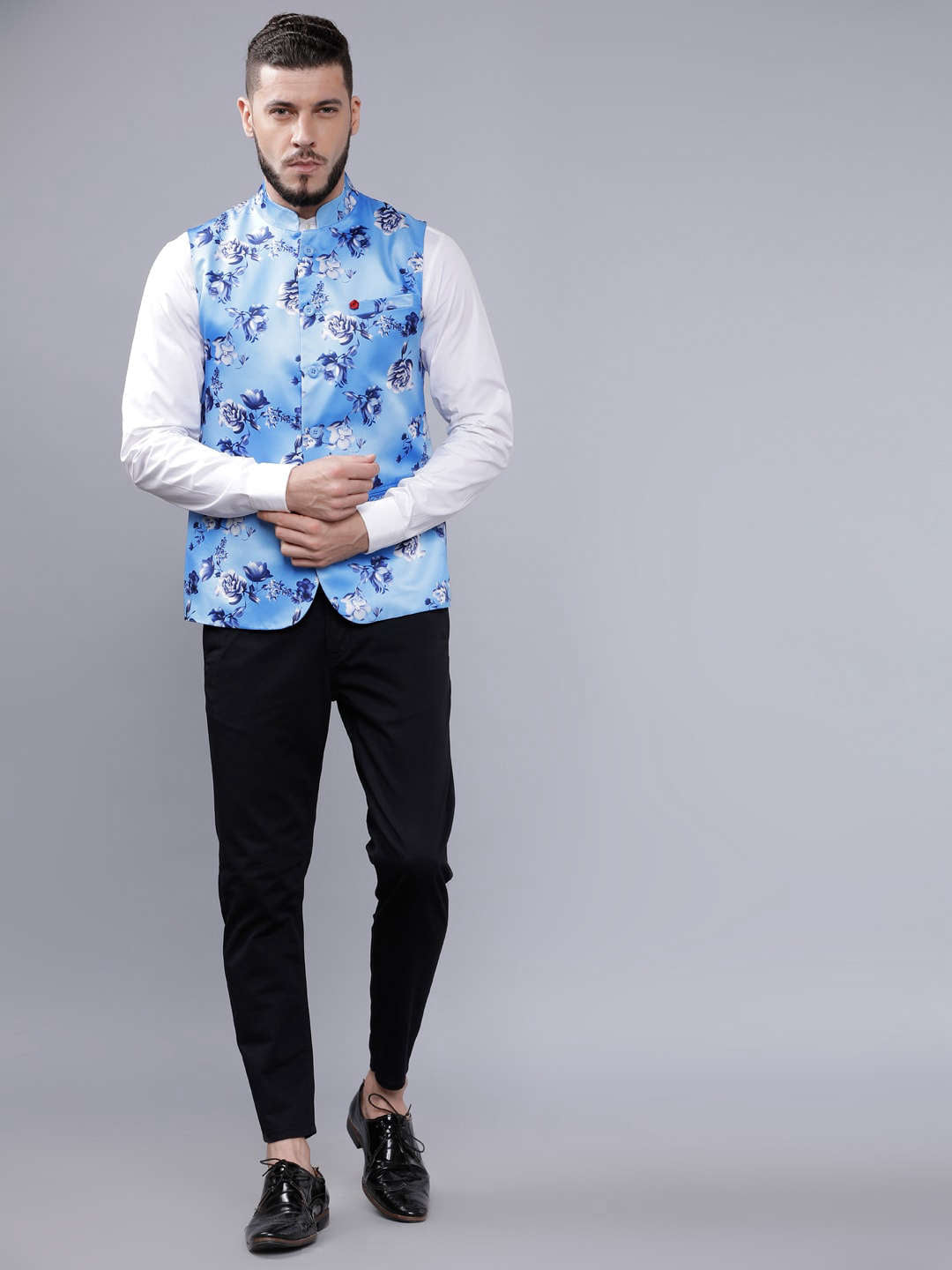 Shop Men's Floral Waistcoat Online.