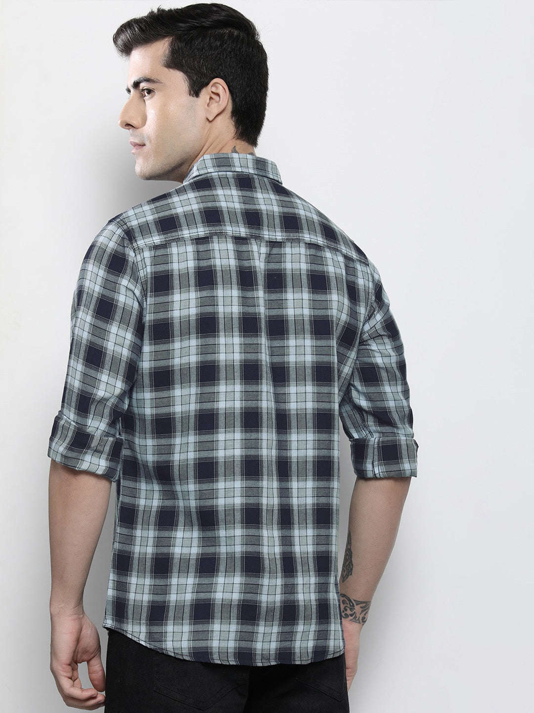 Shop Men Checks Shirt Online.