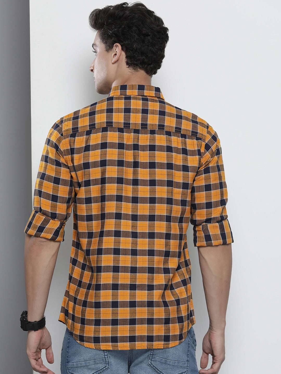 Shop Men Checks Shirt Online.