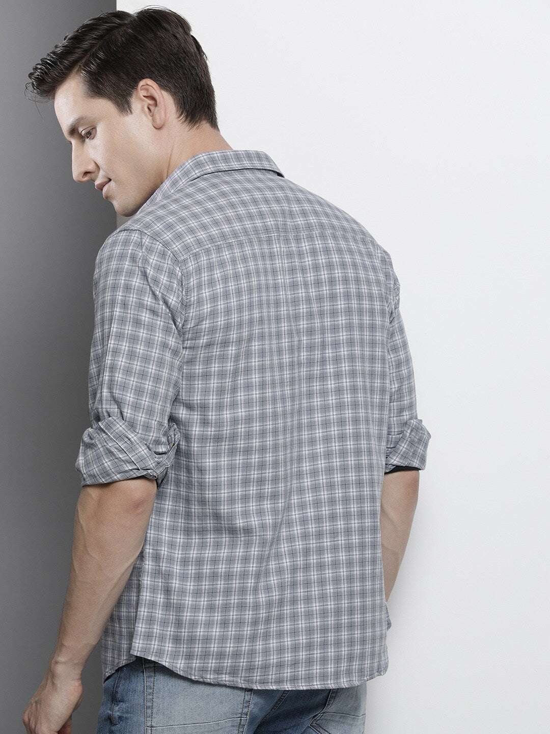 Shop Men Checkered Shirt Online.