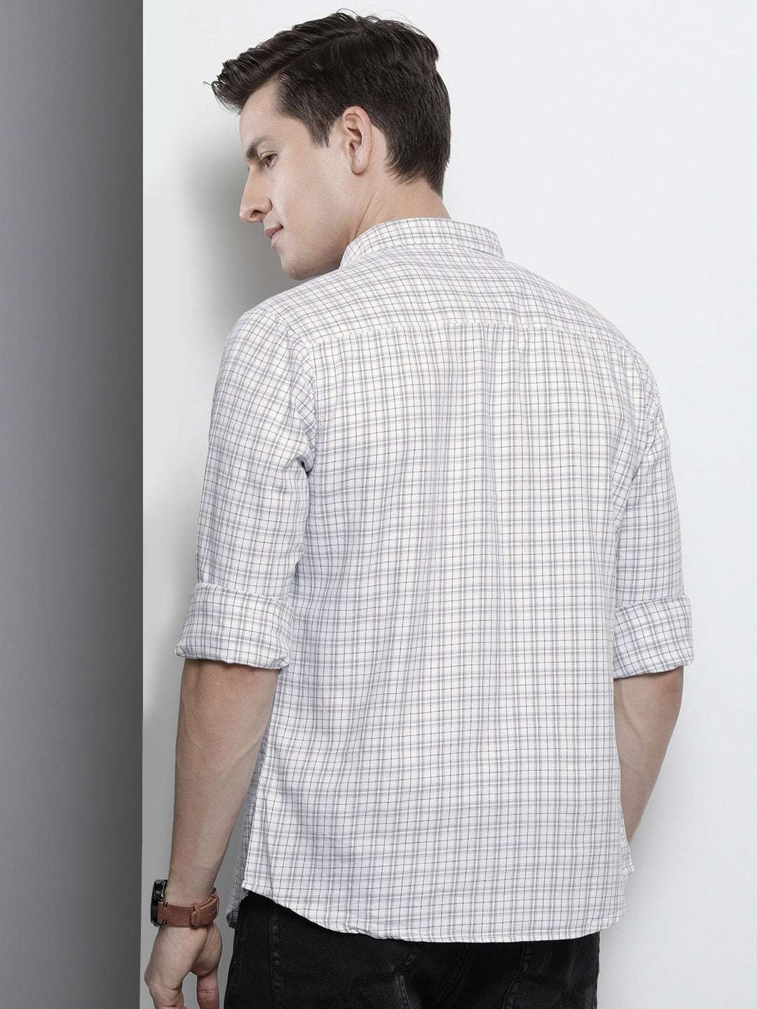 Shop Men Checkered Shirt Online.