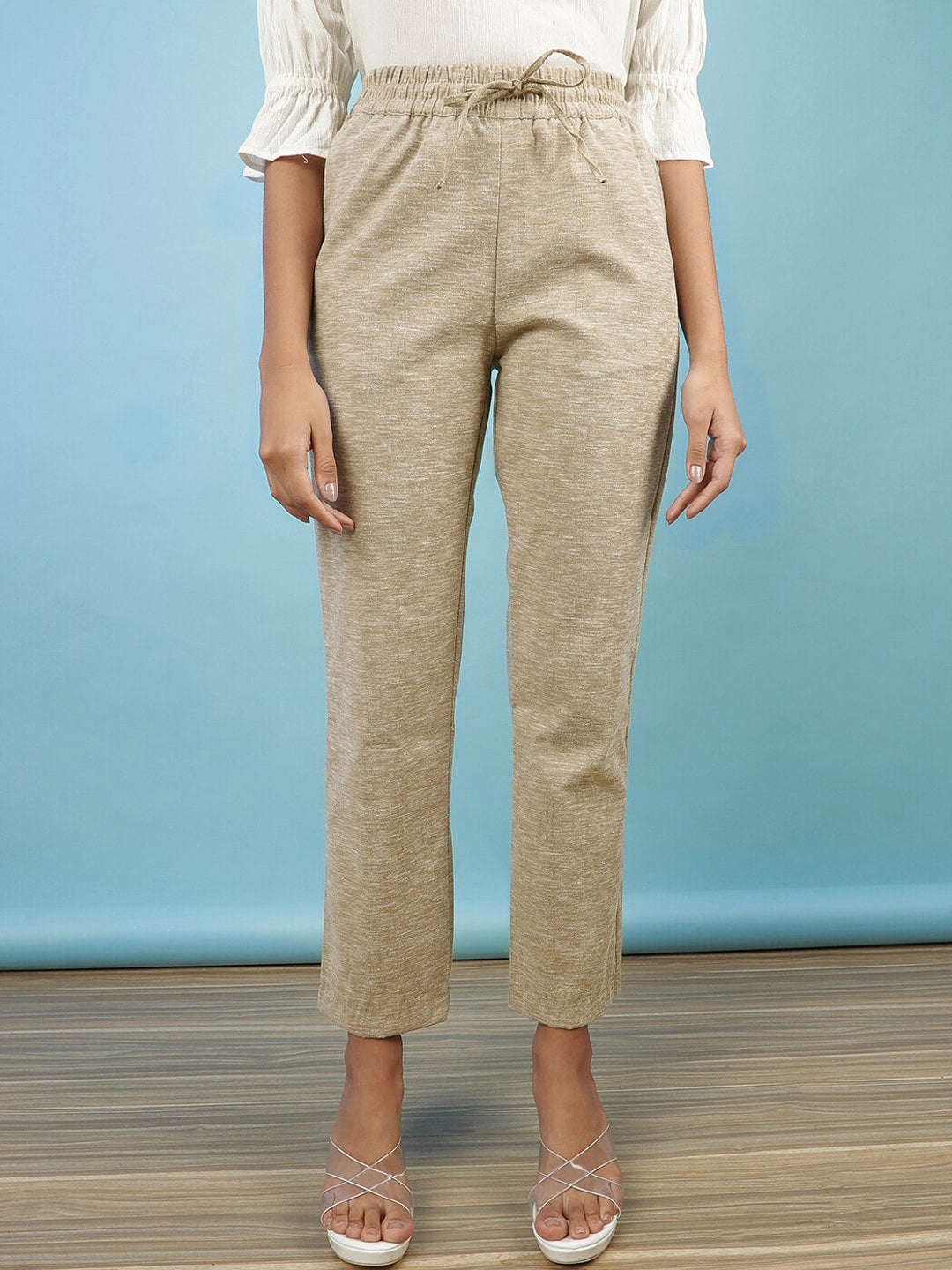 Shop Women Elasticated Trouser Online.