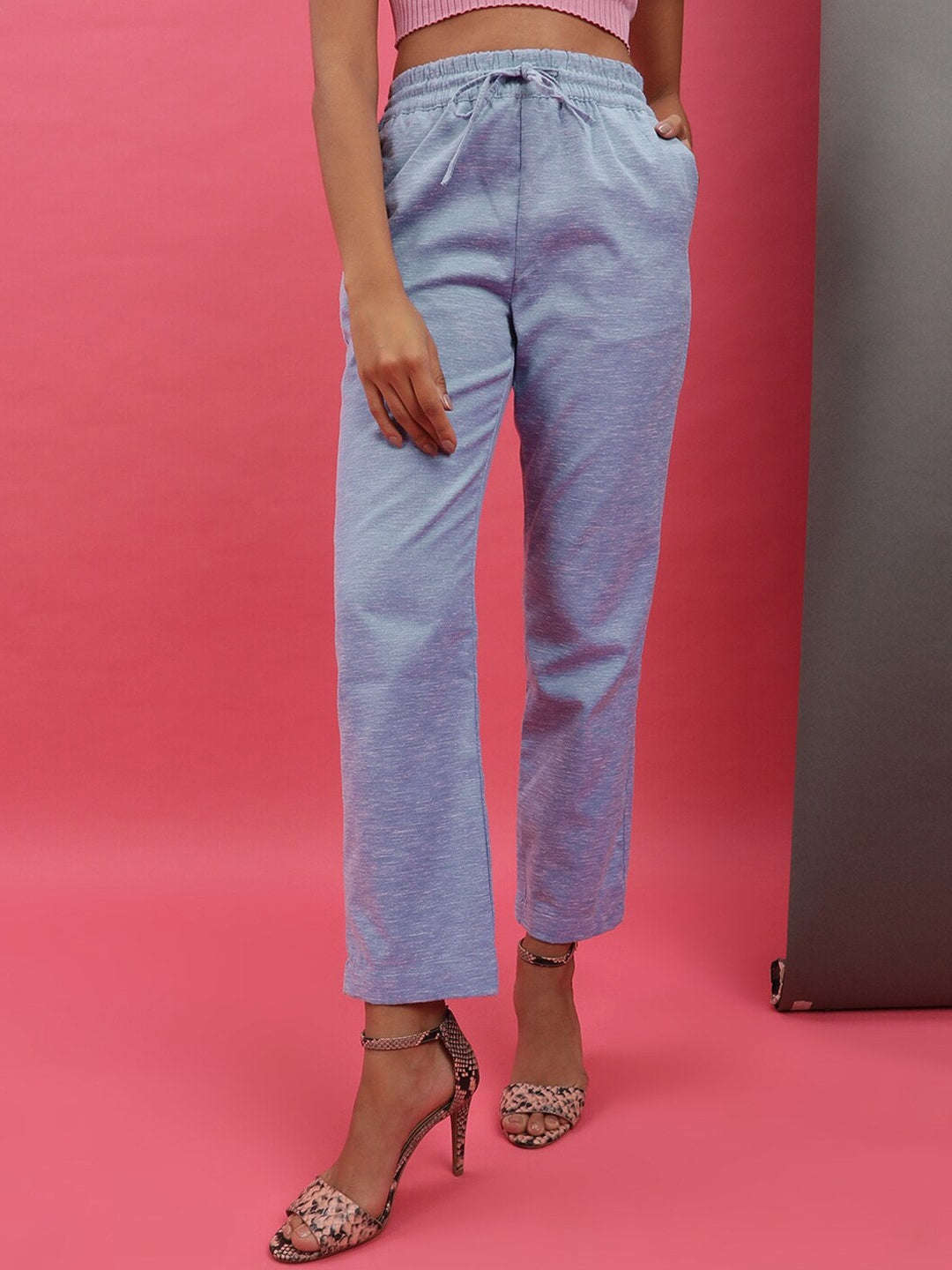 Shop Women Elasticated Trouser Online.