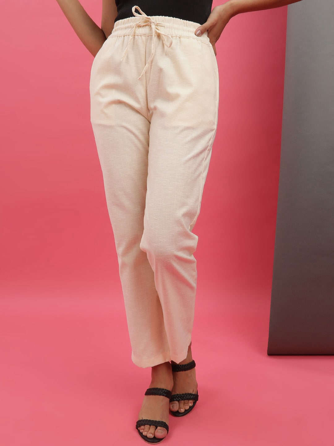 Shop Women Elasticated Trouser Online.