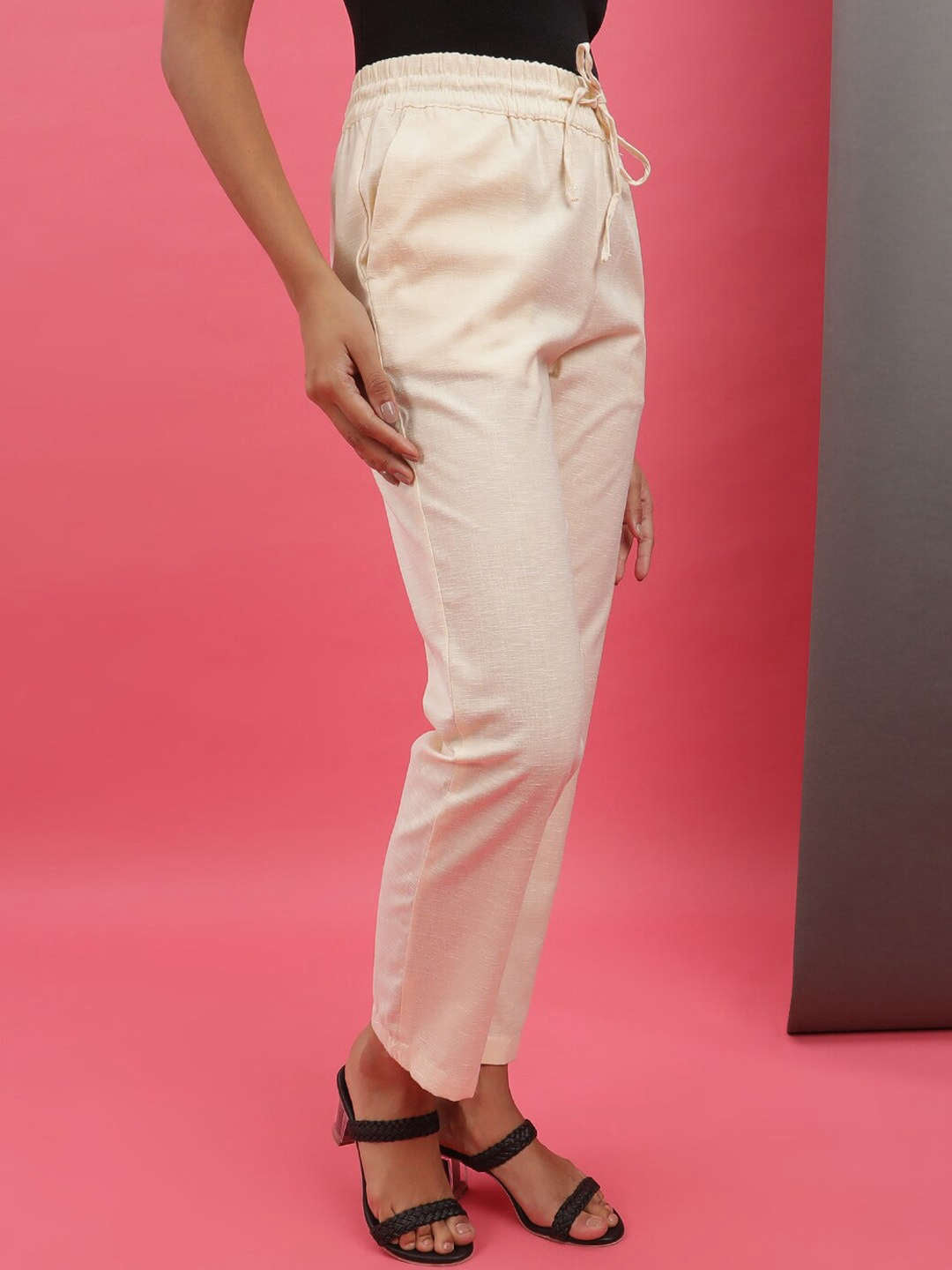 Shop Women Elasticated Trouser Online.