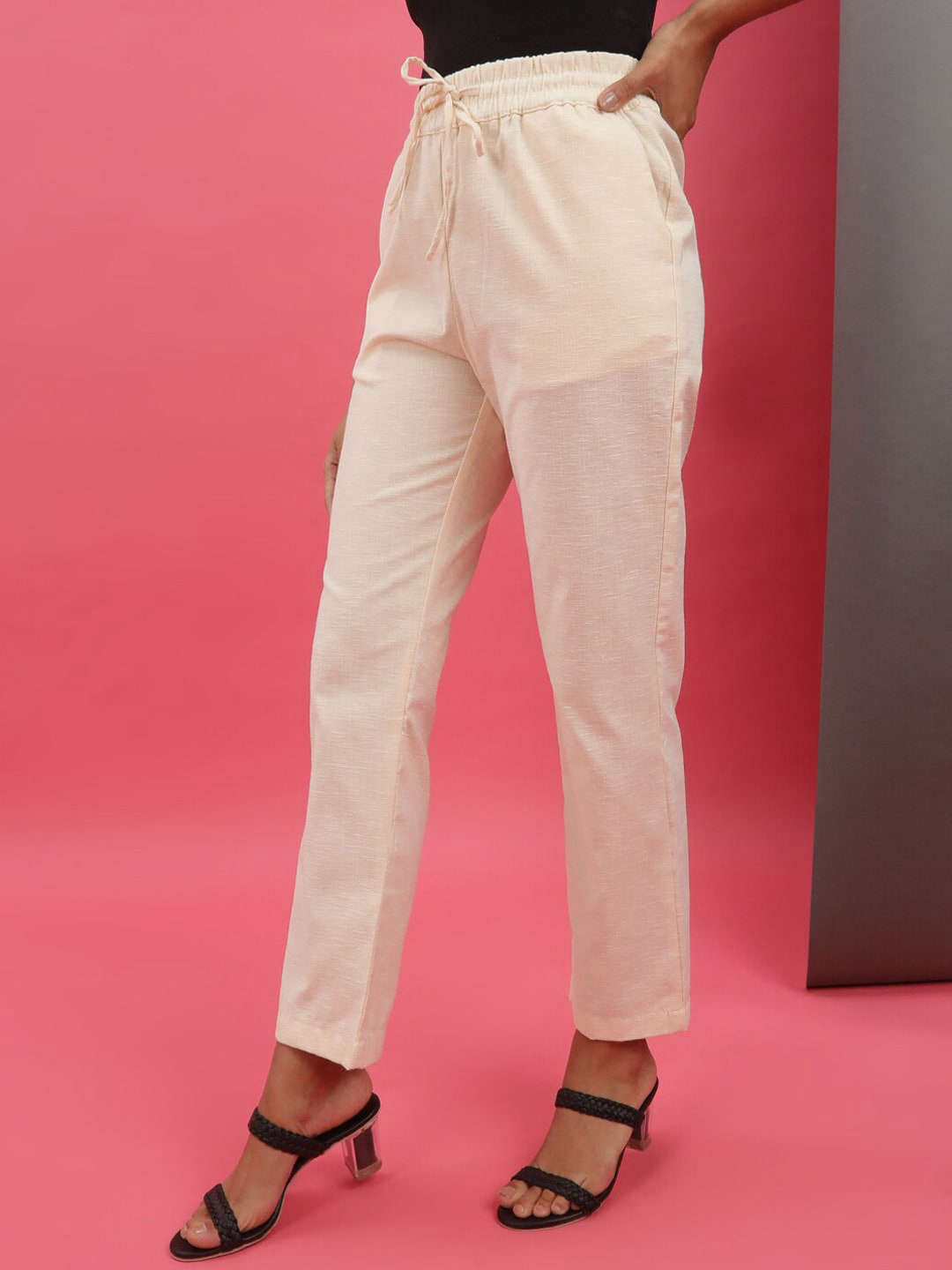 Shop Women Elasticated Trouser Online.