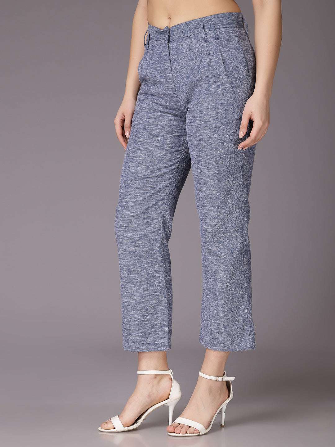 Shop Women Solid Trouser Online.