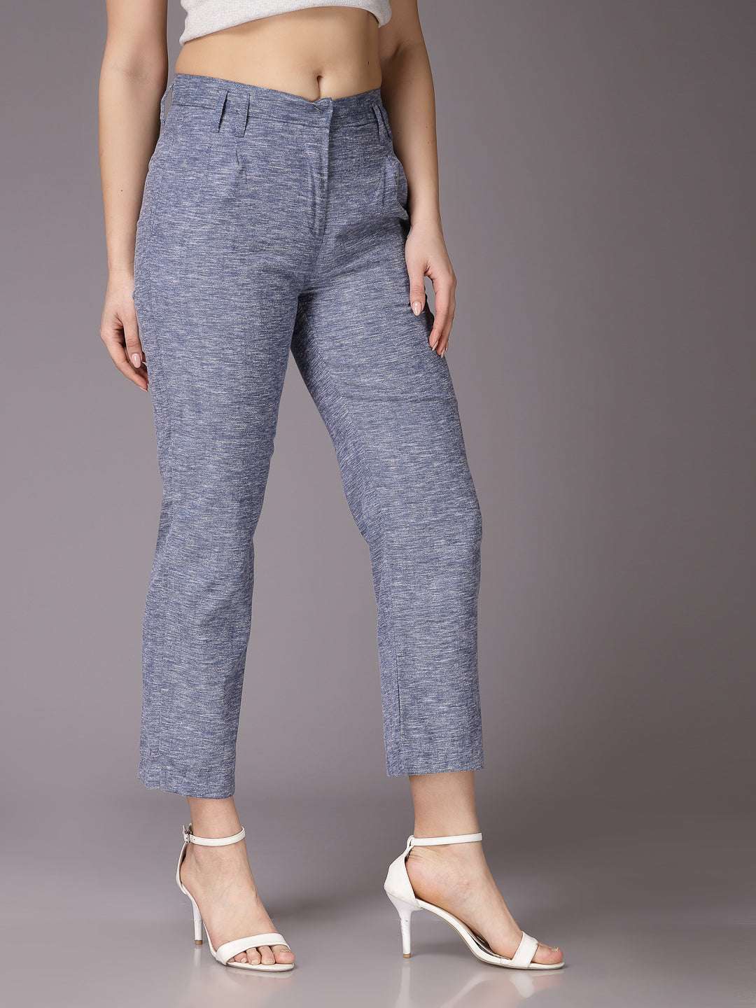 Shop Women Solid Trouser Online.