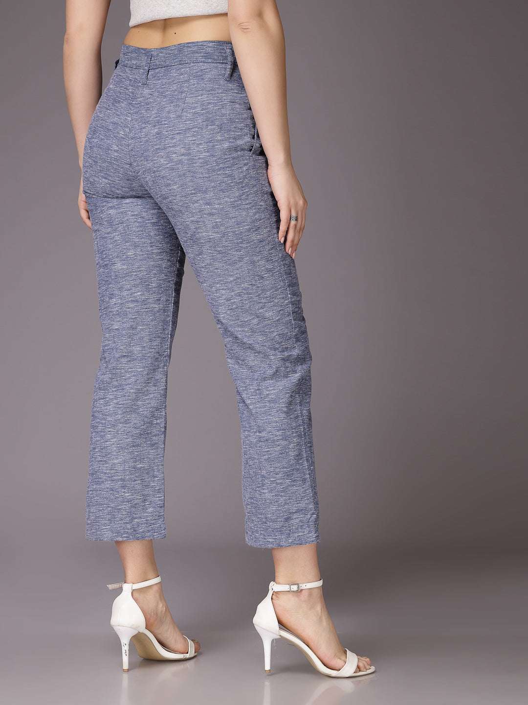 Shop Women Solid Trouser Online.