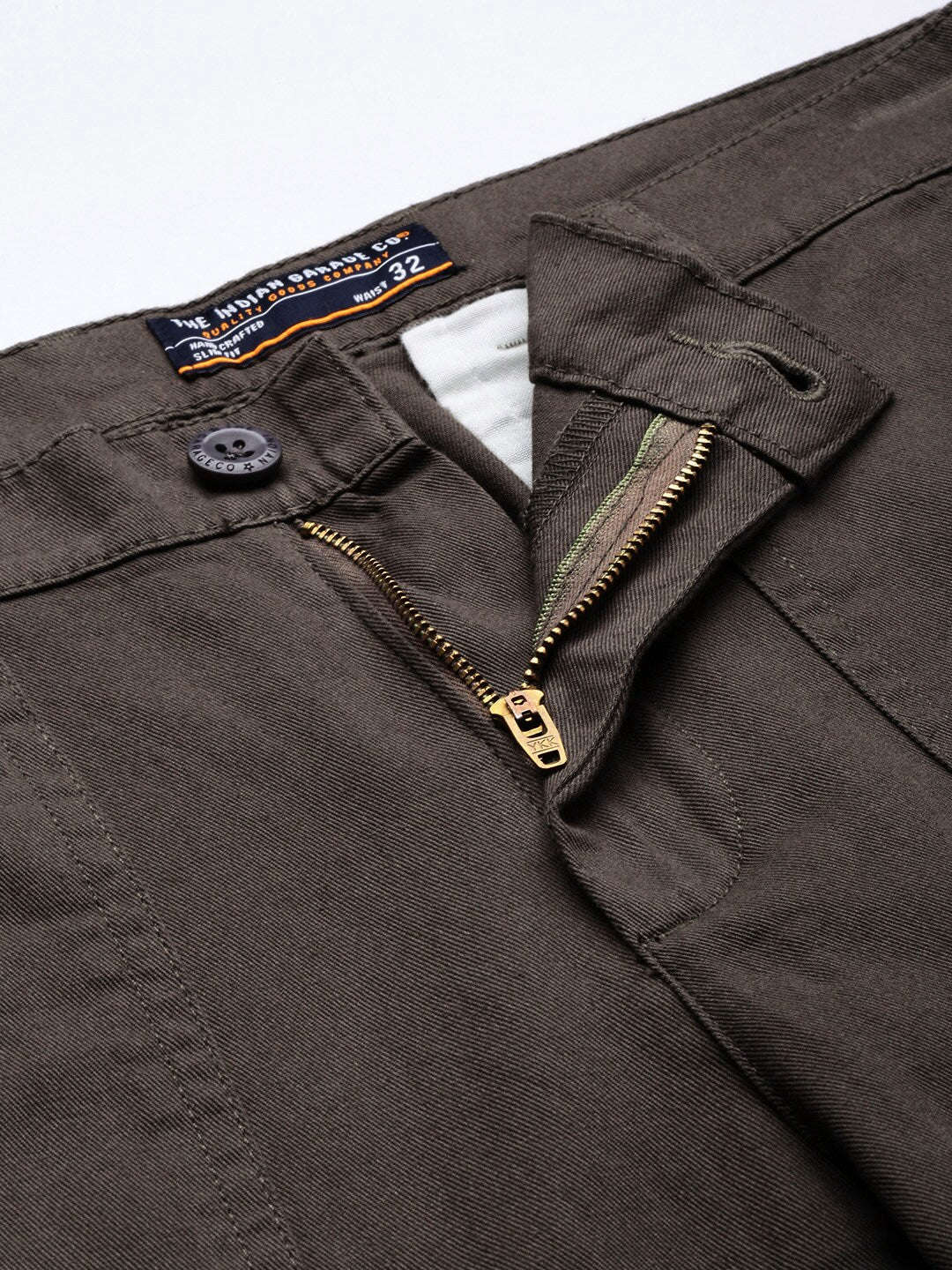 Shop Men Patch Pocket Cargo Pant Pant Online.