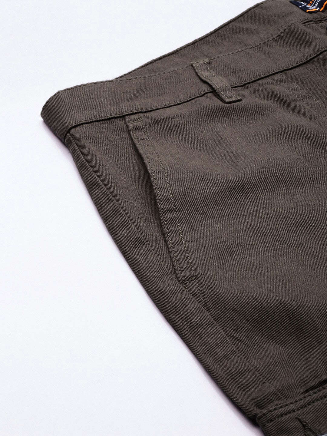 Shop Men Patch Pocket Cargo Pant Pant Online.