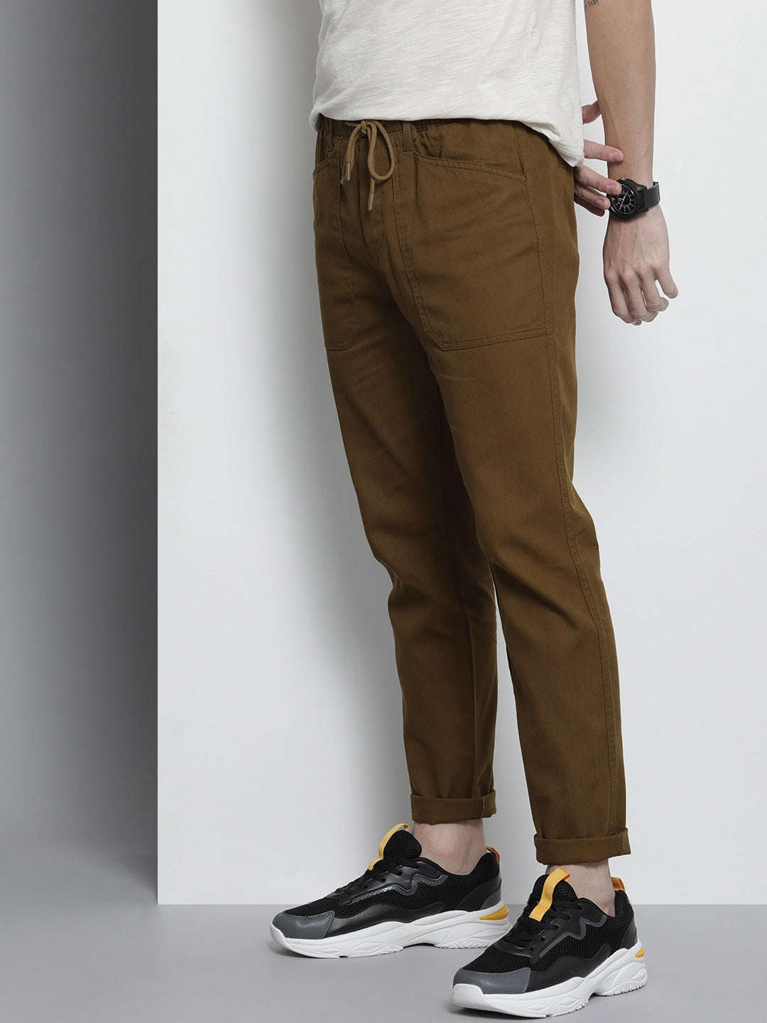 Shop Men Button Fly Trouser Online.