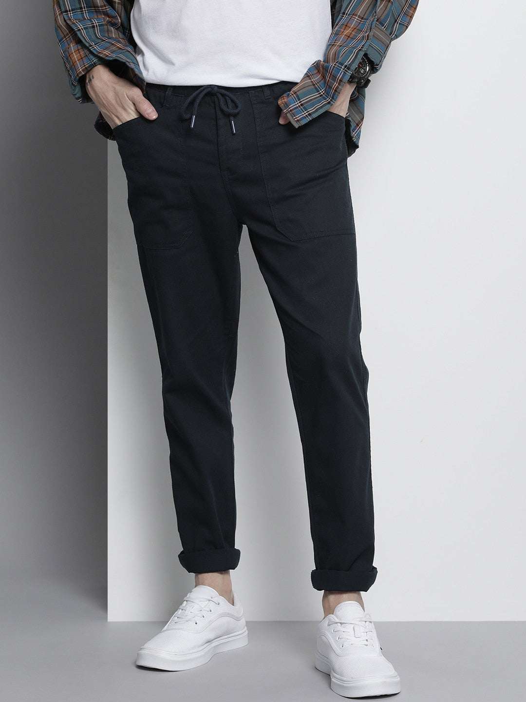 Shop Men Button Fly Trouser Online.