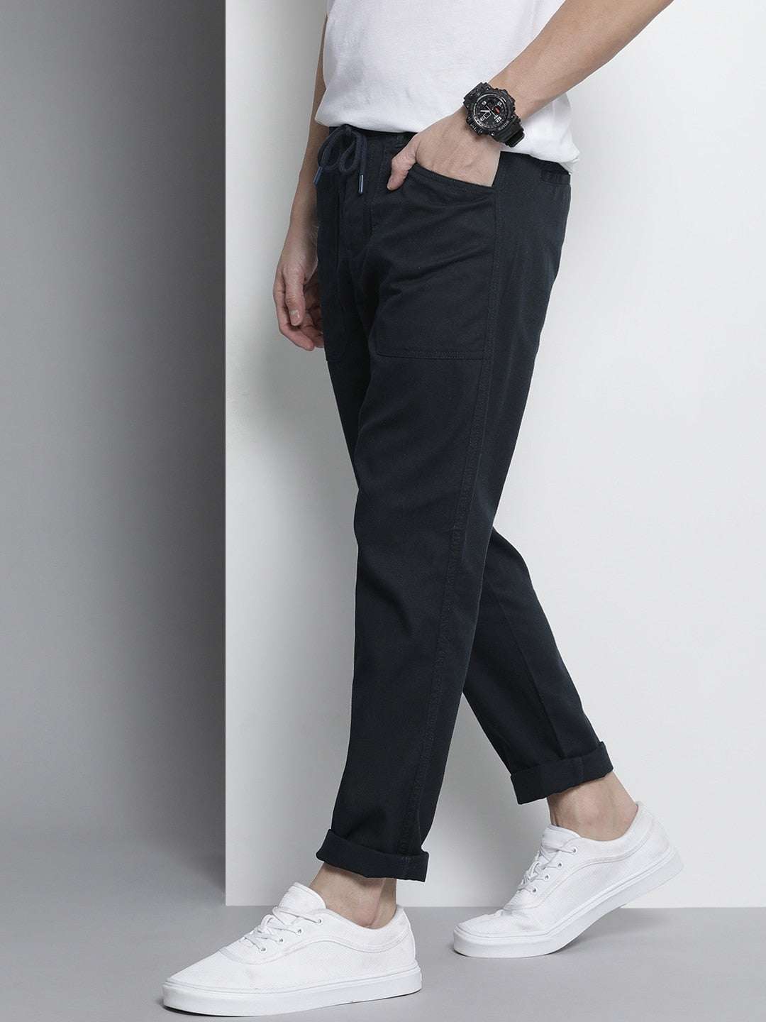 Shop Men Button Fly Trouser Online.