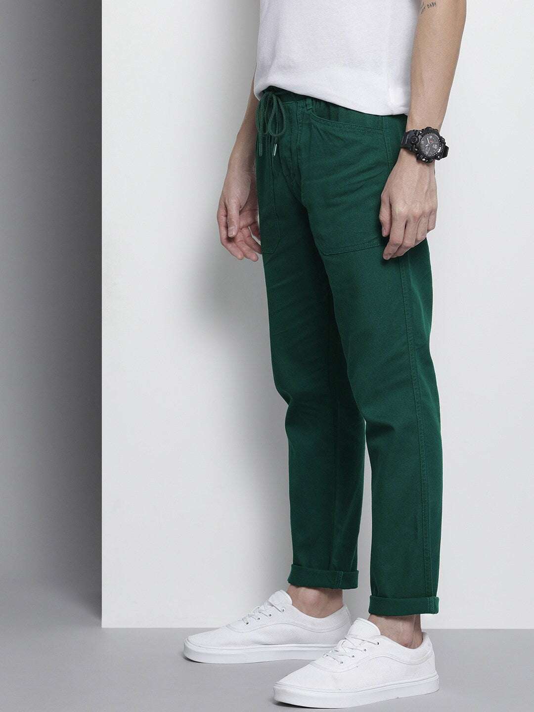 Shop Men Button Fly Trouser Online.