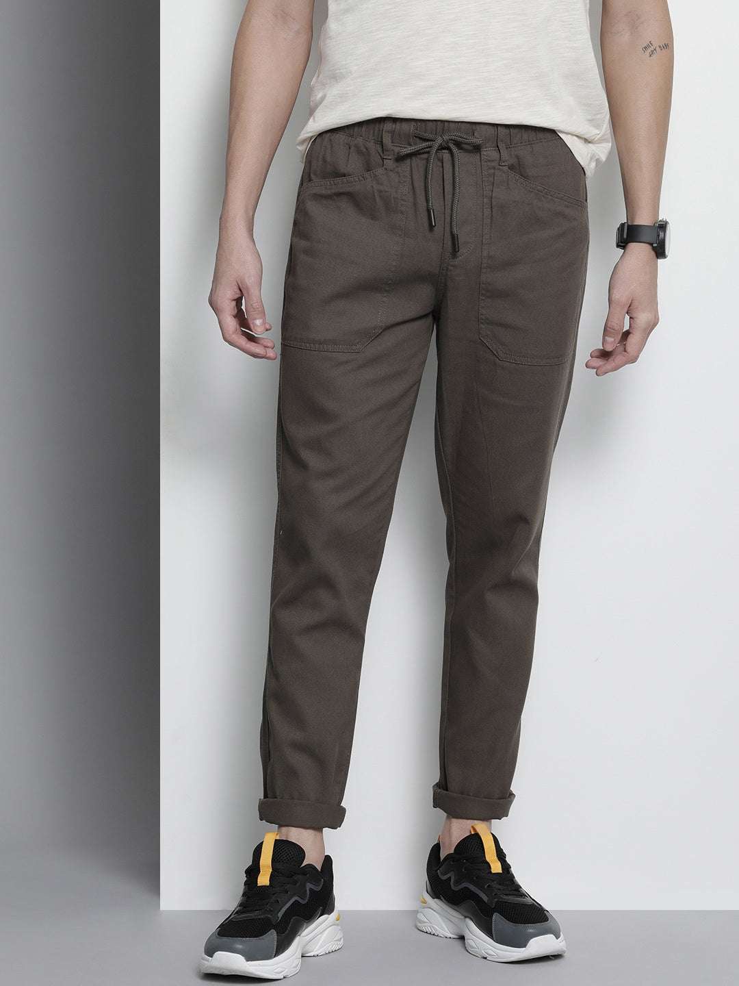 Shop Men Button Fly Trouser Online.