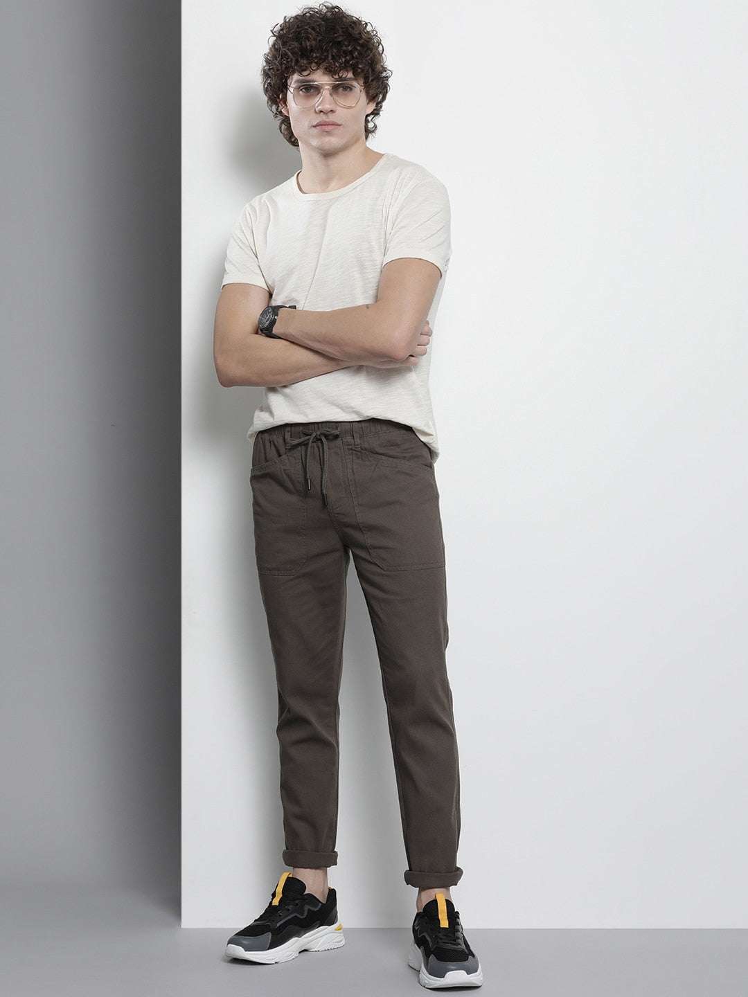 Shop Men Button Fly Trouser Online.