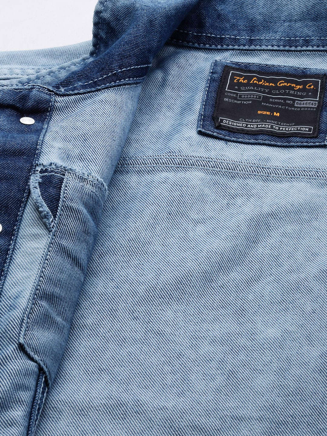 Shop Men Denim Trucker Jacket Online.