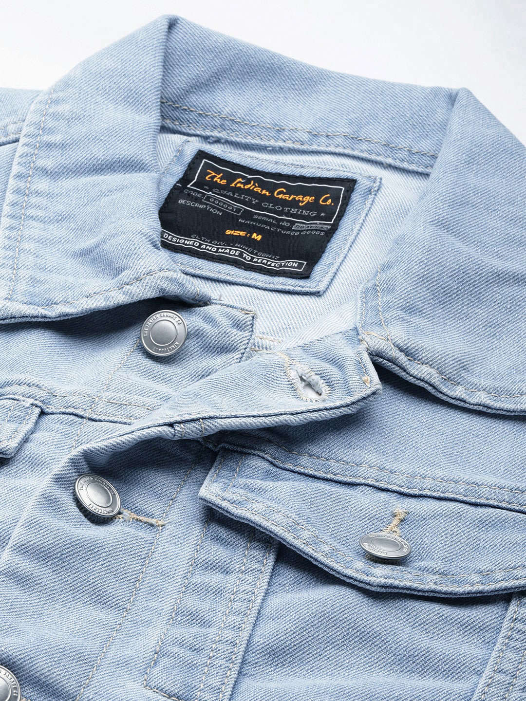 Shop Men Denim Trucker Jacket Online.