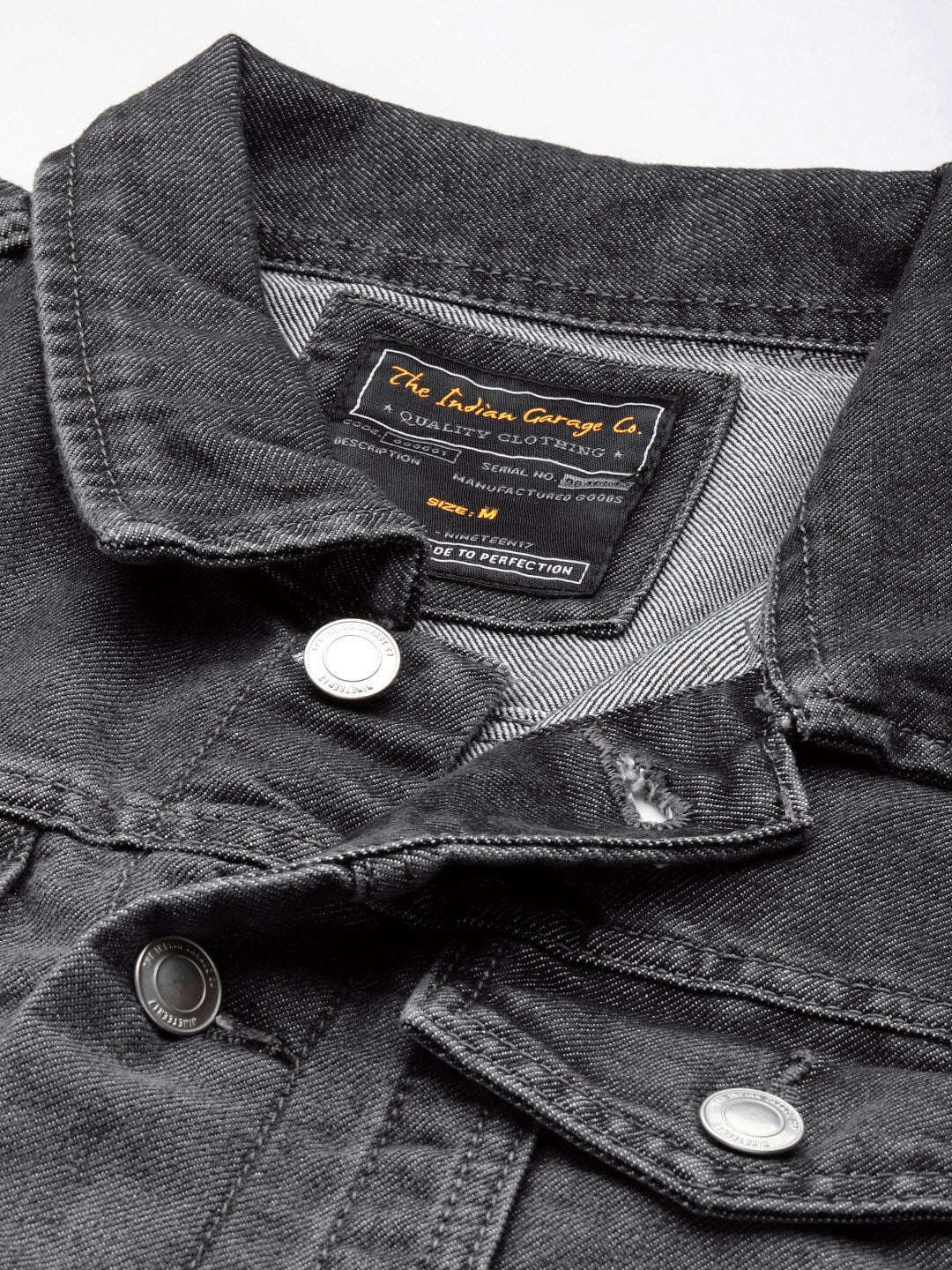 Shop Men Denim Trucker Jacket Online.