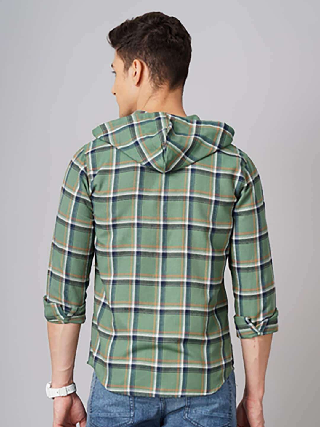 Shop Men Checked Shirt Online.